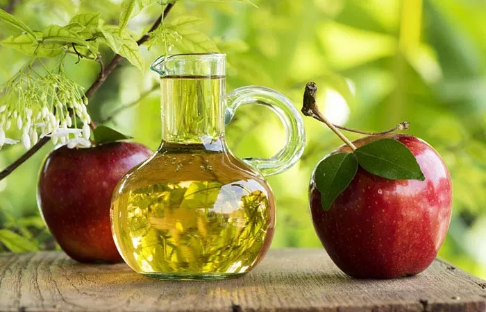 نرم کننده مو خانگی با سرکه سیب