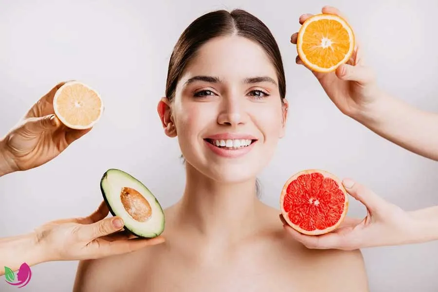 غذاهای مفید برای داشتن پوستی درخشان