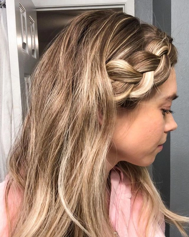 مدل موی Braided Bangs