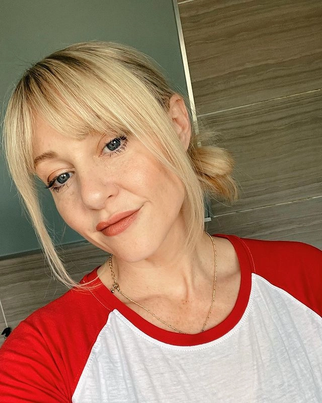 مدل موی Blonde Bangs