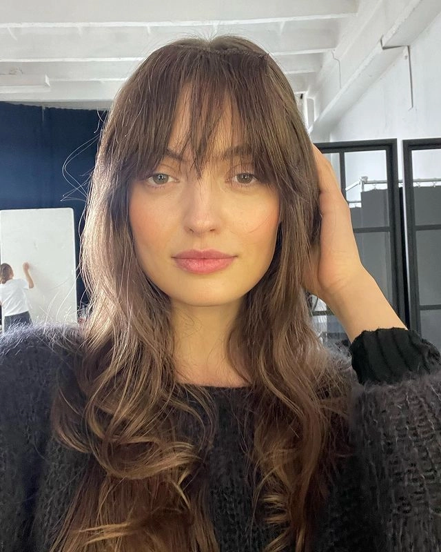 مدل چتری French Bangs