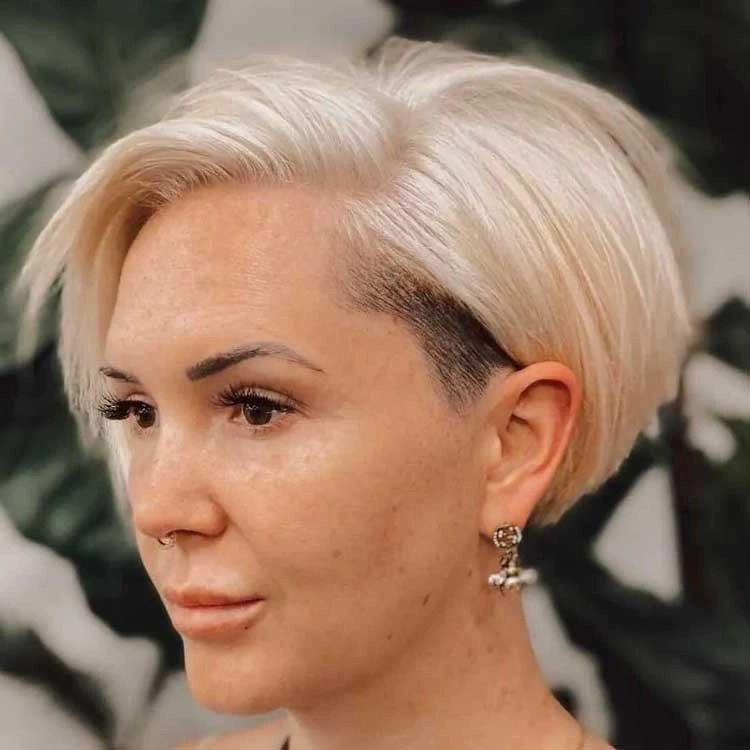 آندرکات با موهای بلند بالای سر (Long Top Undercut)