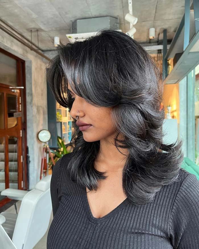 کلاه‌گیس ولف کات (Wolf Cut Wig)