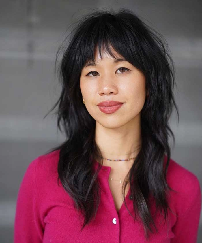 موی کوتاه با چتری (Korean Bangs Short Hair)