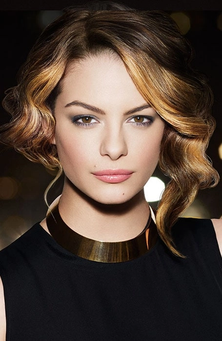 بالیاژ طلایی - Golden Balayage