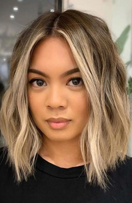 بالیاژ روی موهای کوتاه - Balayage Short Hair