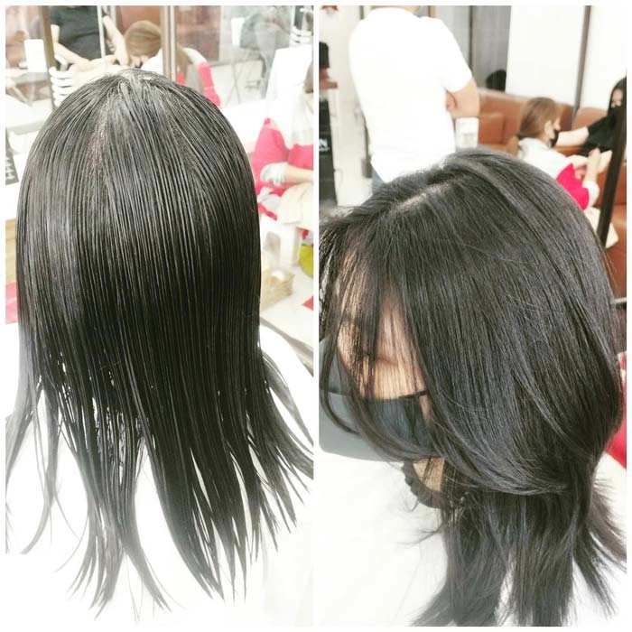 ولف کات کره‌ای (Korean Wolf Cut)