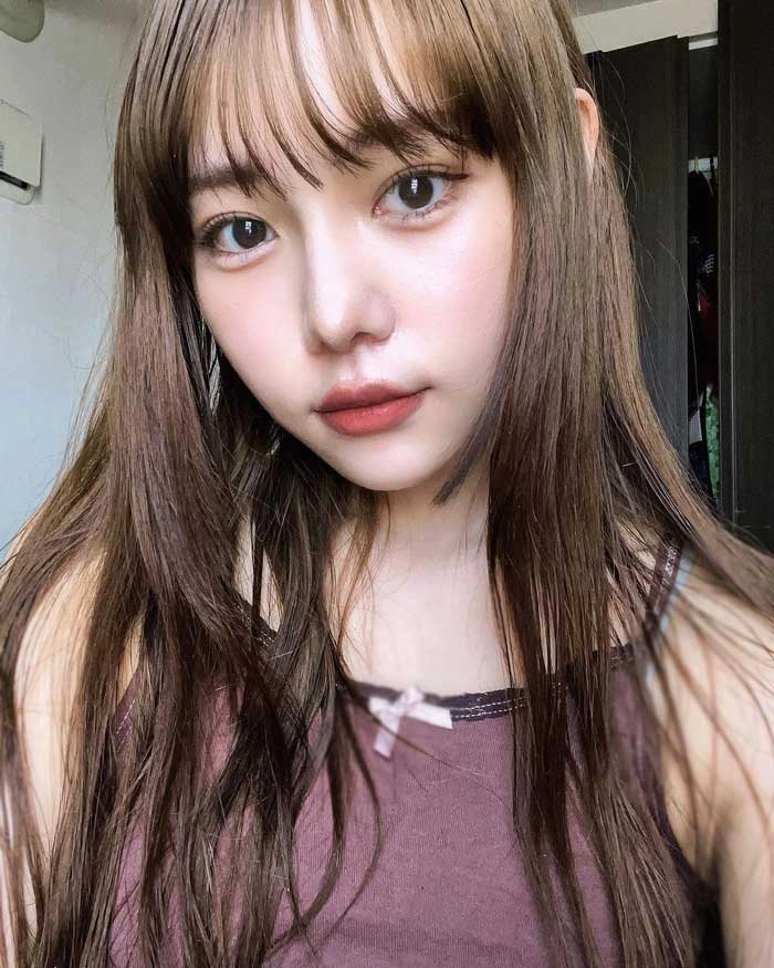 چتری‌های قابی (Face Framing Bangs Korean)