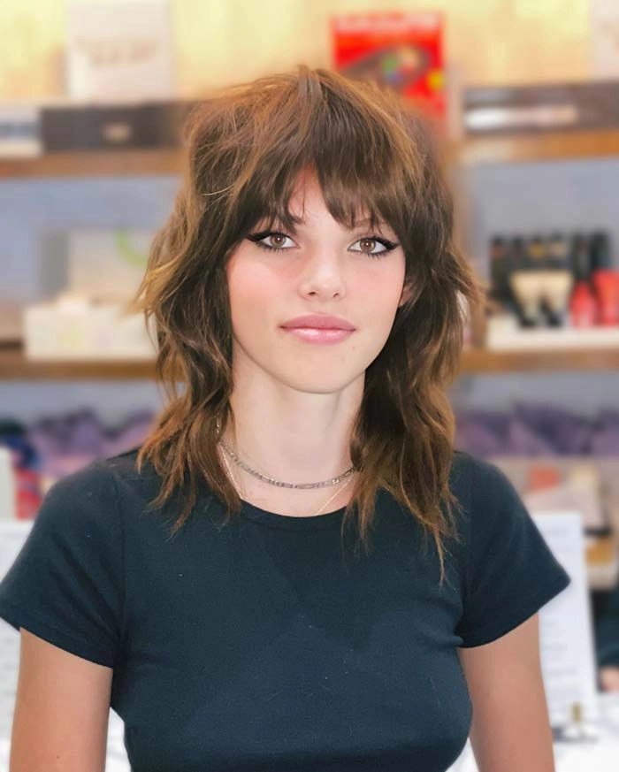 ولف کات لایه‌ای (Layered Wolf Cut Hair)