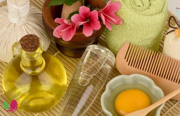 ماسک خانگی روغن زیتون و تخم‌مرغ